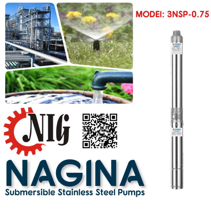NAGINA Submersible Pumps 3NSP-0.75 - Image 1