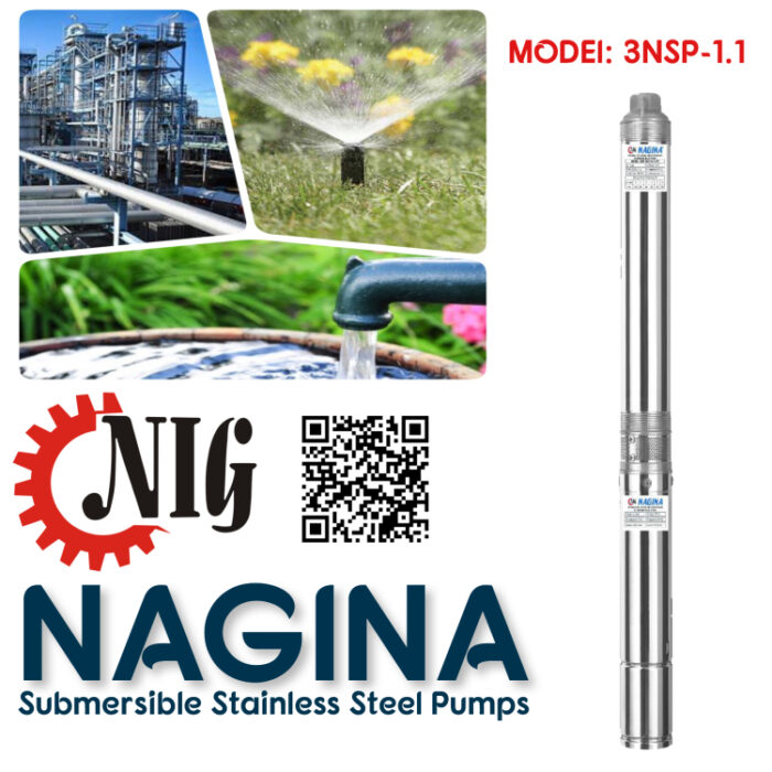 NAGINA Submersible Pumps 3NSP-1.1 - Image 1