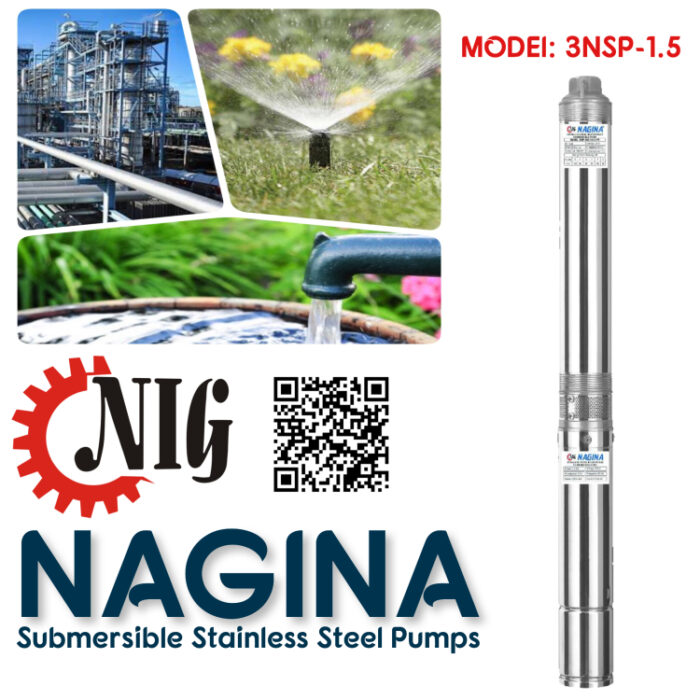 NAGINA Submersible Pumps 3NSP-1.5 - Image 1