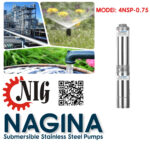 NAGINA Submersible Pumps 4NSP-0.75