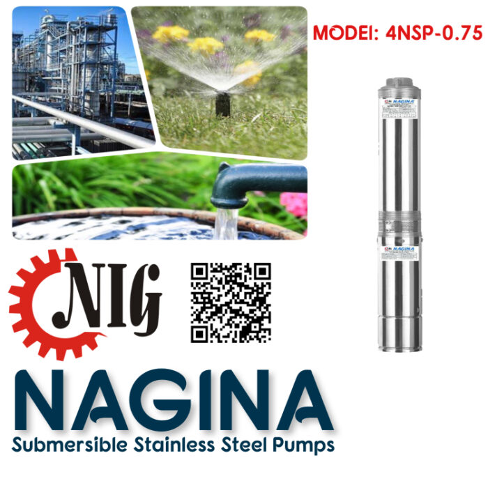 NAGINA Submersible Pumps 4NSP-0.75 - Image 1