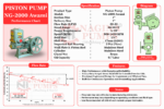 NAGINA Piston Pump NG-2000 (Awami) - Image 6